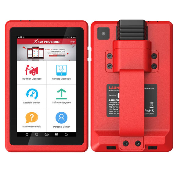 Launch X431 ProS Mini Android Pad Multi-System Diagnostic & Service Tool 2 Years Free Update Online