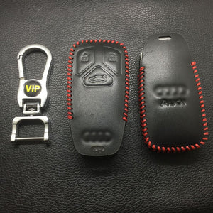 Leather Case for Audi New Smart Card Car Key - 5 Sets