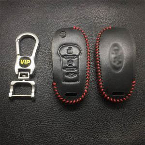 Leather Case for Ford Escort Folding Car Key - 5 Sets