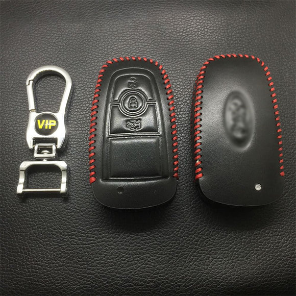 Leather Case for Ford Mondeo 3 Buttons - 5 Sets