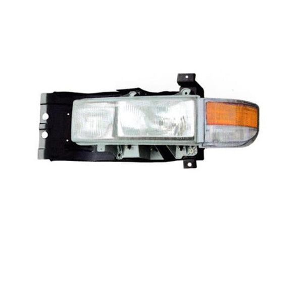 Left Side Head lamp head light Headlight + Signal Turn Light for Nissan Civilian Bus W41 (Aftermarket)
