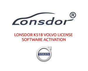 Lonsdor K518 Volvo License Software Activation