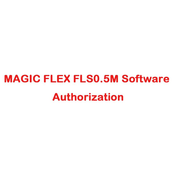 MAGIC FLEX FLS0.5M Software Authorization Activation Full software package Master