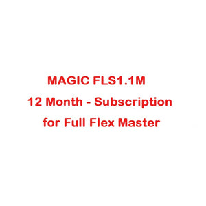 MAGIC FLS1.1M - 12 Month Renewal Subscription for Flex Full Master