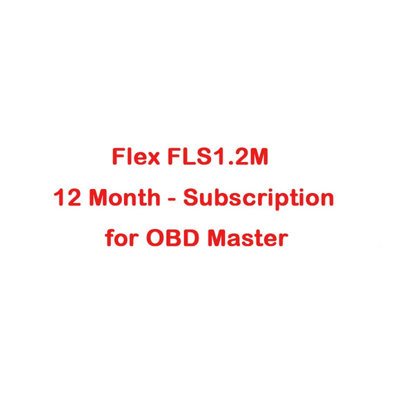MAGIC FLex FLS1.2M - 12 Month Renewal Subscription for OBD Master