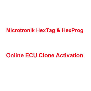 Microtronik HexTag & HexProg Online ECU Clone Activation License
