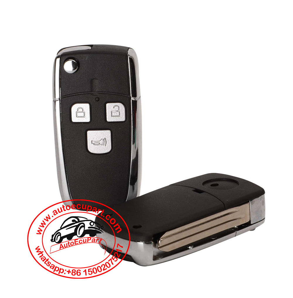 Modified Flip Remote Key Shell Case 3 Button for BYD F3 F3R / Toyota V ...