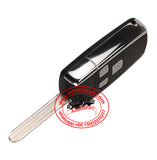 Modified Flip Remote Key Shell Case 3 Button for BYD F3 F3R / Toyota Vios