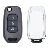 NO Blade Flip Remote Car Key Fob For Renault Kadjar Captur Symbol Megane 3 Megane3 Megane III For Dacia Duster CWTWB1G767