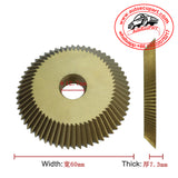 NO:0010 Titanizing Cutter 60*12.7*7.3mm Saw Blade for WenXing 283A 100B 100A2