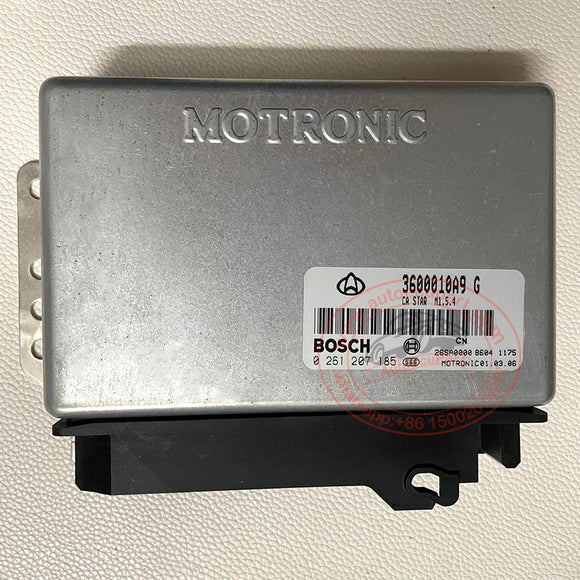 New 0261207185, 3600010A9 Bosch ECU Computer (0 261 207 185) for Changan Star Electronic Control Unit