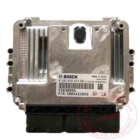 Original New 0281018633 5801425056 ECU ECM for Iveco Truck Electronic Control Unit