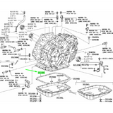 New 35168-20010 TRANSAXLE Oil Pan Gasket (CVT) 3516820010 for TOYOTA RAV4 Corolla