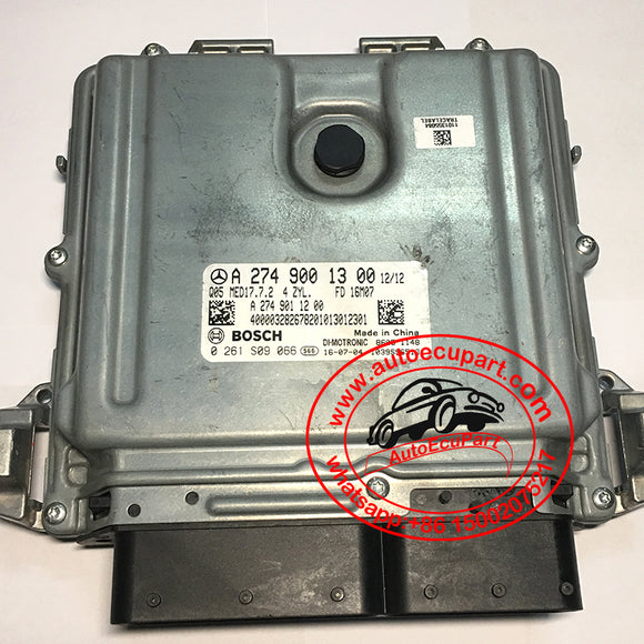 New A2749001300 (A 274 900 13 00 ) ECU ECM MODULE Mercedes 274 Engine Computer (Compatible A2749001000)