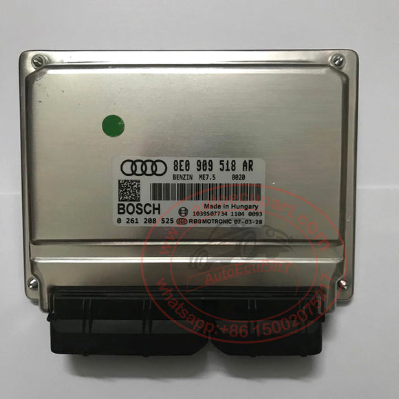 New Aftermarket ECU 8E0909518AR (8E0 909 518 AR) 0261208525 for Audi A4