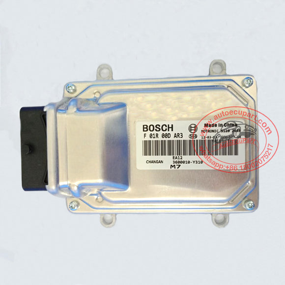 New BOSCH ECU F01R00DAR3 /F 01R 00D AR3 /3600010-Y310 EA12 Engine Computer for Changan S201