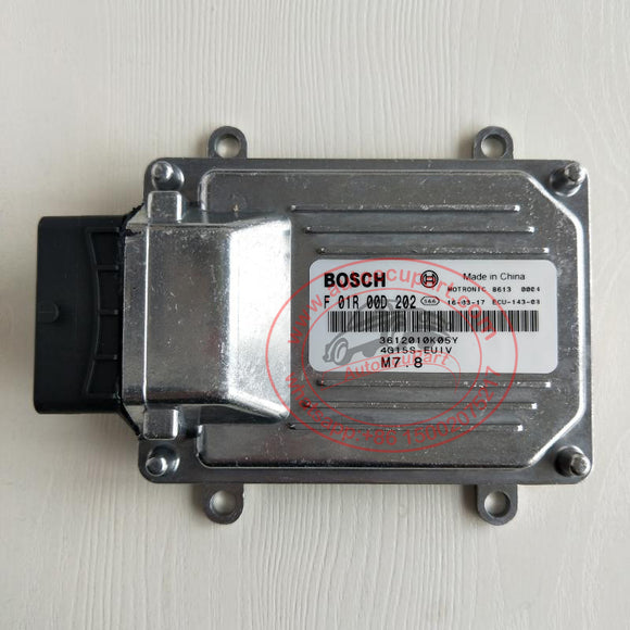 New BOSCH M7.8 ECU F01R00D202 3612010K05Y for Zotye 4G15S