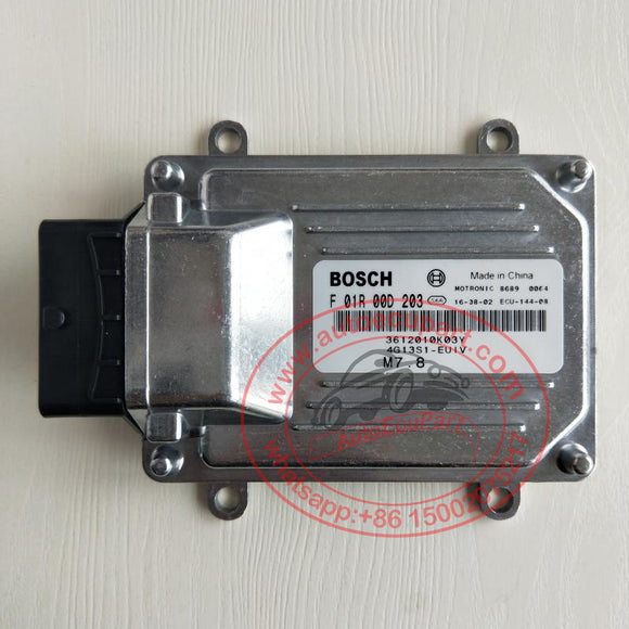 New BOSCH M7.8 ECU F01R00D203 3612010K03Y for Zotye 4G13S1