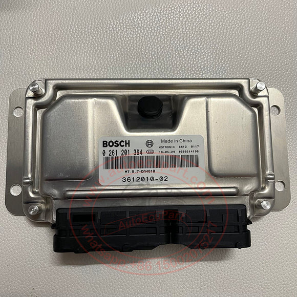 New BOSCH M7.9.7-DA4G18 ECU 0261201364 (0 261 201 364) 3612010-02 for Zotye 2008