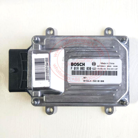 New Bosch M7 ECU ECM F01R00D030 BYDLK-3610100 for BYD F0 371QA Engine Computer