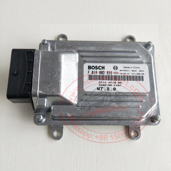 New Bosch M7 F01R00D656 3600100KH01 Engine Computer for Dongfeng DFSK (F 01R 00D 656)  Electronic Control Unit