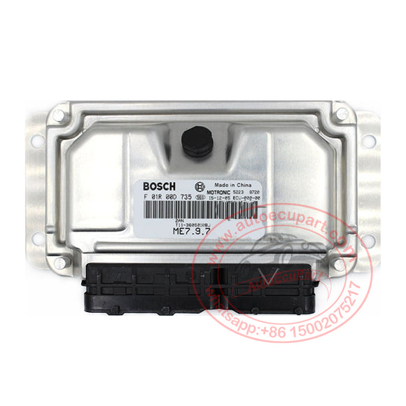 New Bosch M7.9.7 ECU F01R00D735 T11-3605010BJ for Chery Tiggo 3 Engine Computer ECM (F 01R 00D 735 )