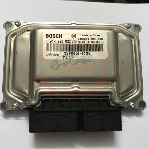 New Bosch ME17 ECU F01R00DR22 (F 01R 00D R22) 3600010-G132 for Changan Engine Computer