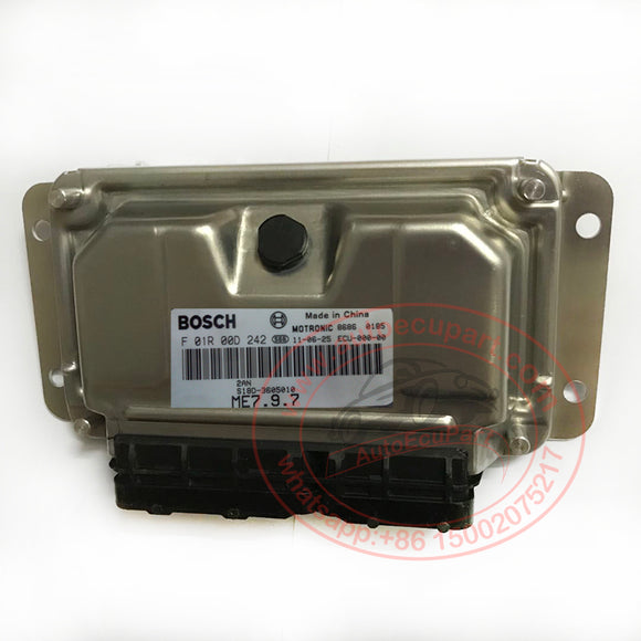 New Bosch ME7.9.7 ECU F01R00D242 S18D-3605010 for Chery Beat Engine Computer (F 01R 00D 242)