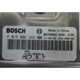 New Bosch ME7.9.7 ECU F01R00D242 S18D-3605010 for Chery Beat Engine Computer (F 01R 00D 242)