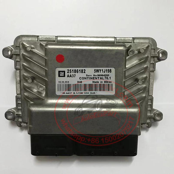 New Continental 76.1 ECU ECM 25186182 5WY1J19B for Chevrolet Cruze Epica Engine Computer