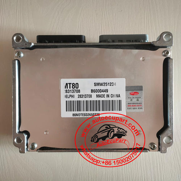 DELPHI MT80 ECU 28313708 SMW251234 B6000449 for Great Wall COWRY