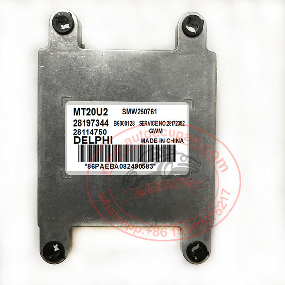 New Delphi MT20U2 ECU MT20U2 ECU 28197344 B6000128 SMW250761 for Great Wall COWRY Engine Computer