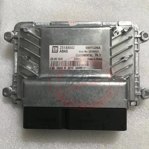 New ECU 25188082 5WY1J26A for Chevrolet Cruze ECM PCM Engine Computer 2011-2016