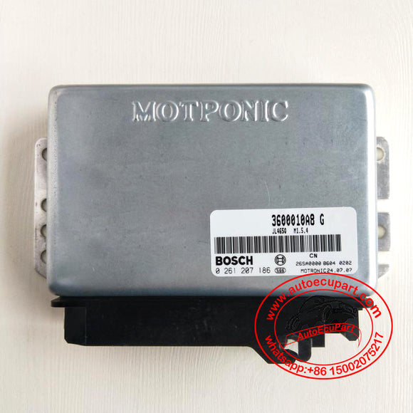 New Electronic Control Unit Bosch ECU Computer 3600010A8 0261207186 (0 261 207 186 ) for Changan 465Q