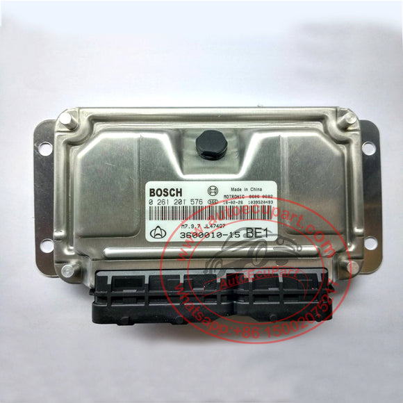 New Engine Computer BOSCH ECU 0261201576 3600010-15 JL474Q7 for Changan Jinbao