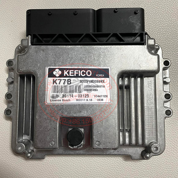 New K77B MEG17.9.13 ECU 39114-03125 for Hyundai Accent Electronic Control Unit ECM 3911403125