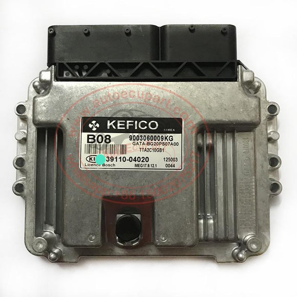 New MEG17.9.12.1 B08 ECU 39110-04020 9003060009KG for Hyundai Kia Electronic Control Unit 3911004020