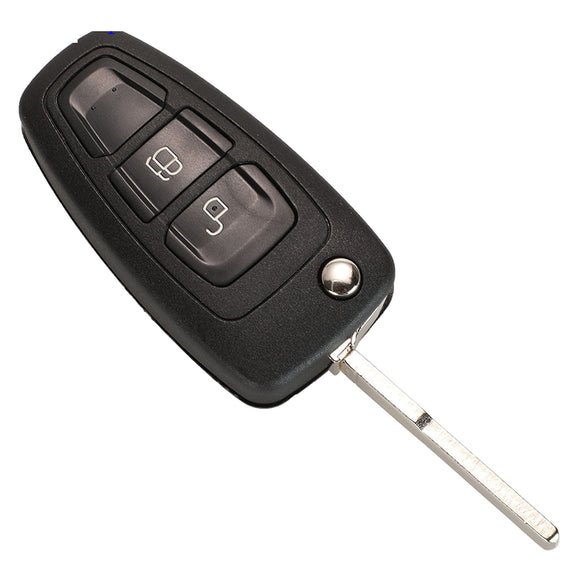 New OEM 5WK50165 Flip Remote Car Key for Ford Ranger C-Max Focus Grand C-Max Mondeo 2 Buttons
