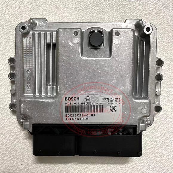 New Original Bosch Diesel ECU 0281014298 Electronic Control Unit (0 281 014 298 ) EDC16C39-6.H1 for Dongfeng Joylong Nissan DK4 Engine