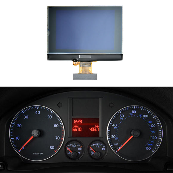 New VDO Dashboard Speedometer Instrument Cluster Display Screen LCD for VW Golf 5/ Golf 6/ Touran / Passat Tiguan Caddy Jetta SEAT Toledo