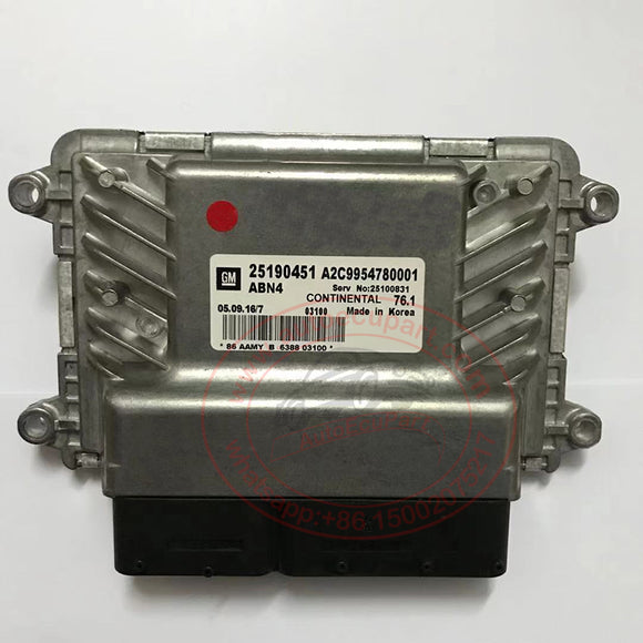 New continental 76.1 ECU 25190451 A2C9954780001 for Chevrolet Cruze 1.8L Engine Computer