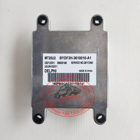 New Engine Computer DELPHI MT20U2 ECU BYDF3H-3610010-A1 28212531 B6000188 for BYD F3