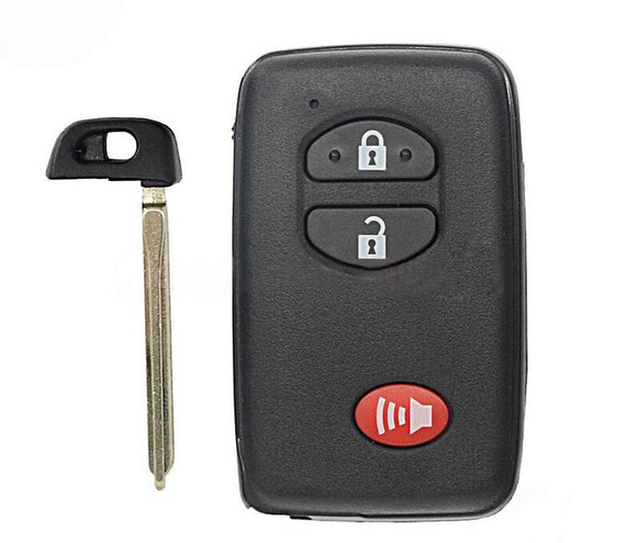 New 3 Buttons Black 314.3MHz PCB 0140 ID71 Smart Remote Key For Toyota Replacement Key Fob Replace Genuine Car Key