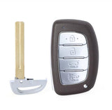 New 4 Button Smart Remote Car Key Fob Key 433MHZ 7953A Chip For Hyundai TUCSON 2014 2015 with Blade 95440-2S600