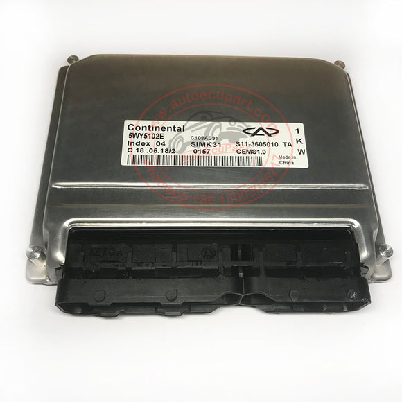 New 5WY5102E S11-3605010TA S11-3605010 TA ECU Engine Computer for Chery QQ Carrey