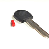 New Blank Transponder Chip Uncut Blade Car Key Shell with Left blade For Chevrolet AVEO Sail Lova Evio Replacement Auto Key Case 5pcs