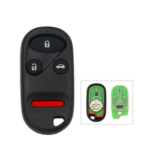 New Keyless Entry Remote Car Key Fob 3+1 Button For Honda CR-V CRV 2002 -2004 For Honda OUCG8D-344H-A 313.8Mhz