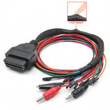 OBD Breakout Tricore Cable MPPS V21 ECU Bench Pinout Cable 12V Switch button