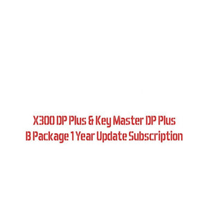 OBDStar X300 DP Plus & Key Master DP Plus B Package 1 Year Update Subscription