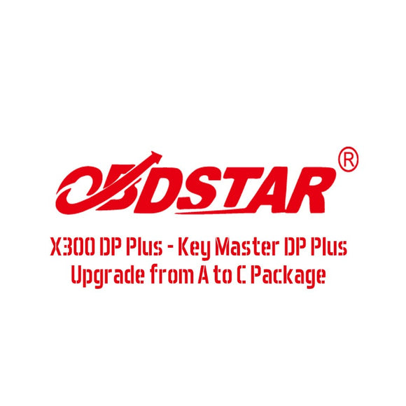 OBDStar X300 DP Plus & Key Master DP Plus Upgrade from A to C Package